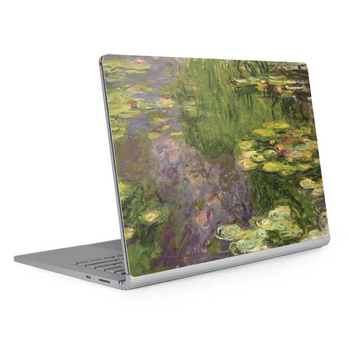 Claude Monet Waterlilies Surface Book 2 13.5in Skin